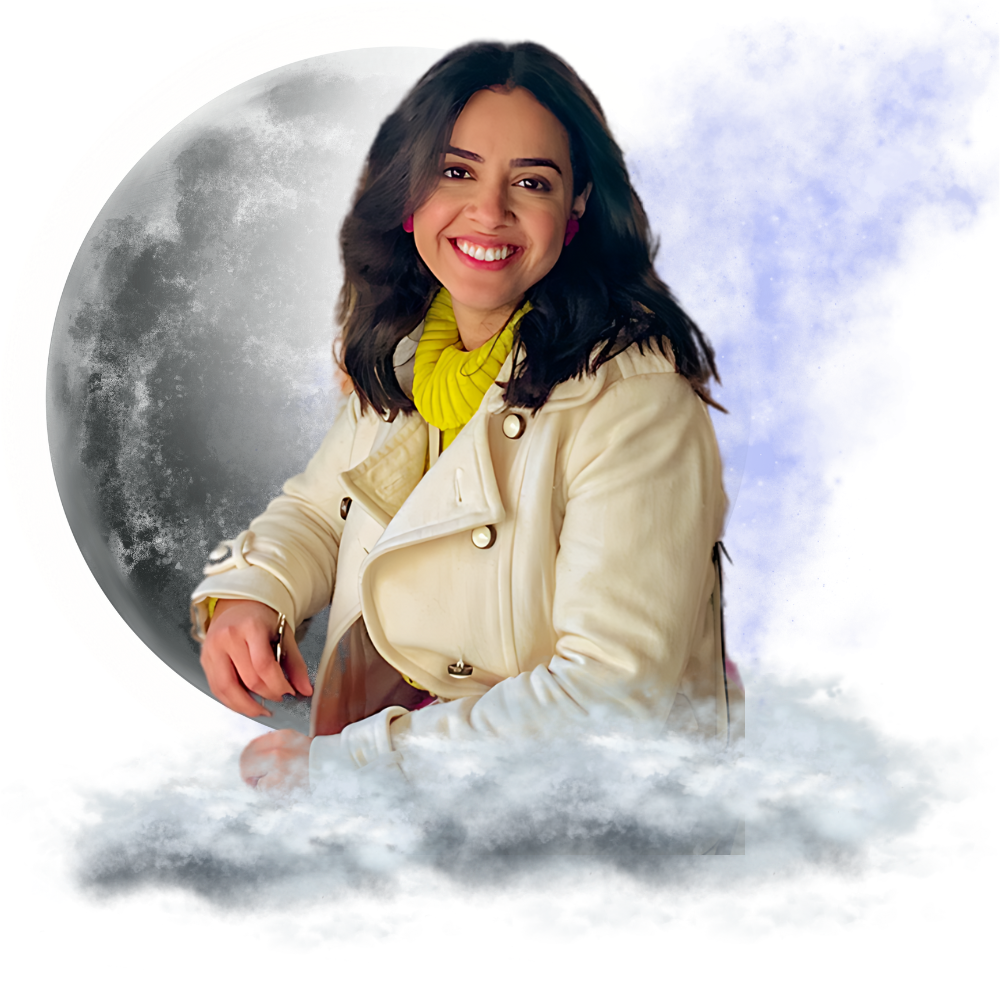 Curso de Astrologia Nanda e a Lua 34 Professora de astrologia